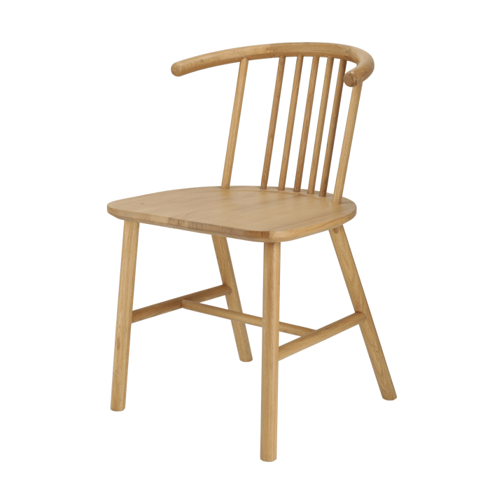 VIOR dining chair, Lacquered oak NJRD