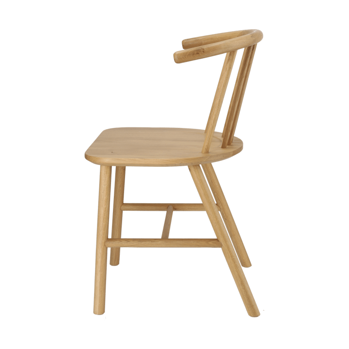 VIOR dining chair, Lacquered oak NJRD