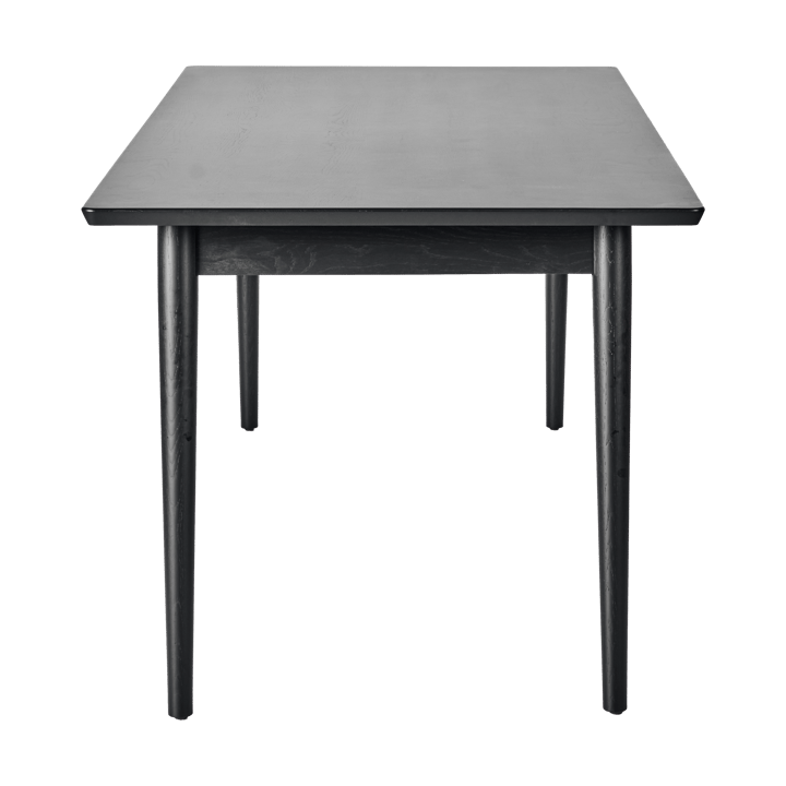 VIOR dining table 90x200 cm, Black lacquered oak NJRD