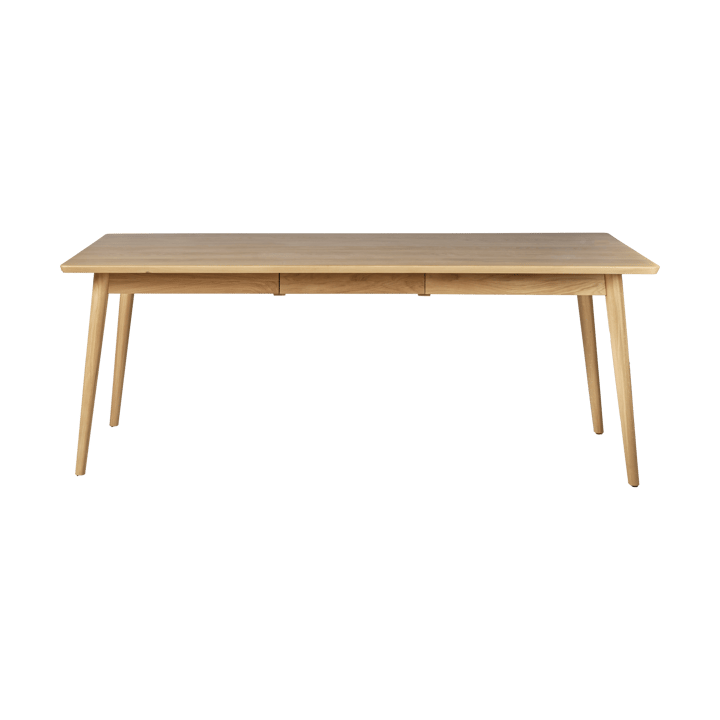 VIOR dining table 90x200 cm - Lacquered oak - NJRD