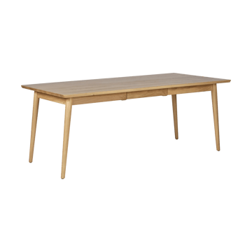 VIOR dining table 90x200 cm - Lacquered oak - NJRD