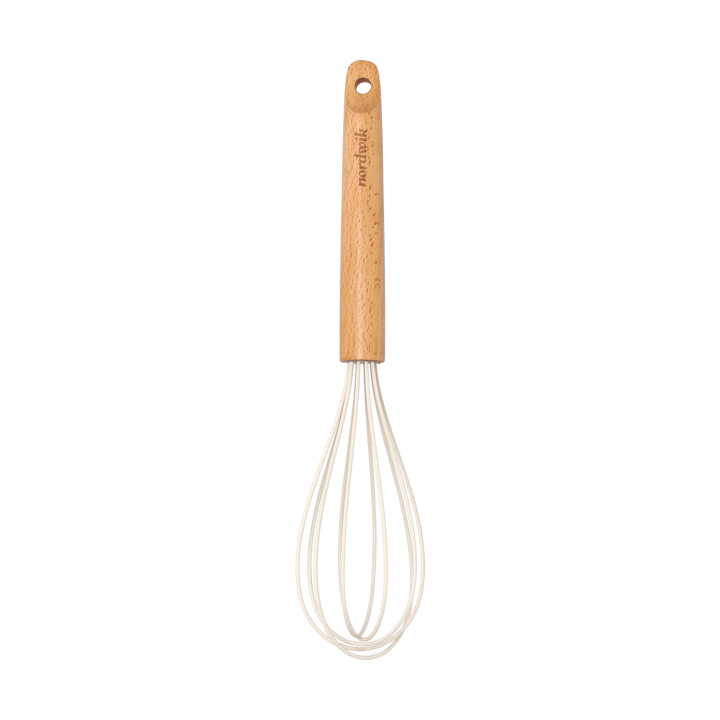 Nordwik balloon whisk 30 cm beech - Cream - Nordwik