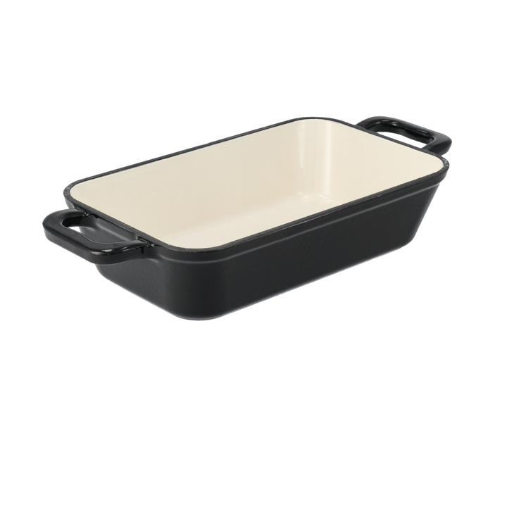 Nordwik cast iron oven dish, 25x15 cm, Black Nordwik