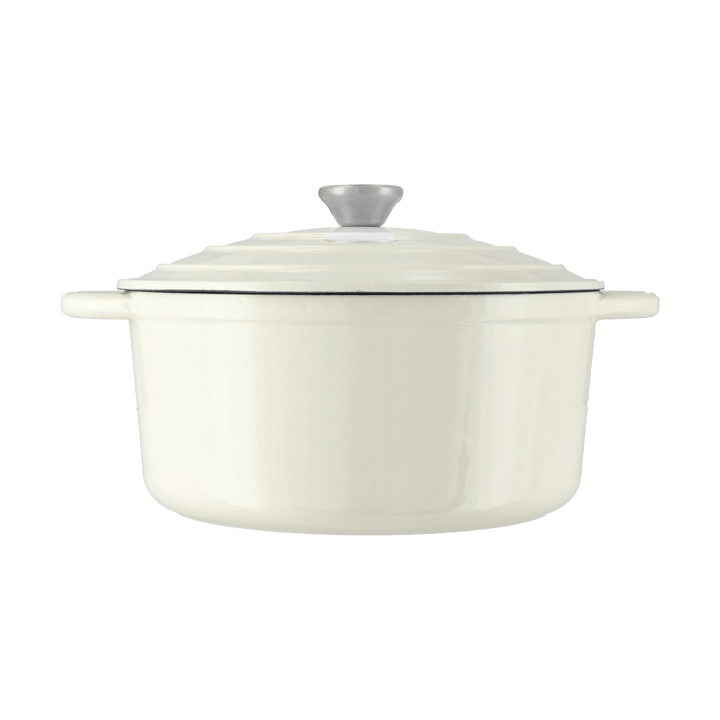 Nordwik cast iron pot round 5 l - Cream - Nordwik