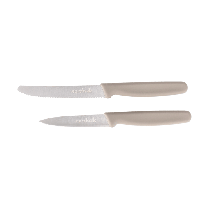 Nordwik knife set 2-piece - Taupe - Nordwik