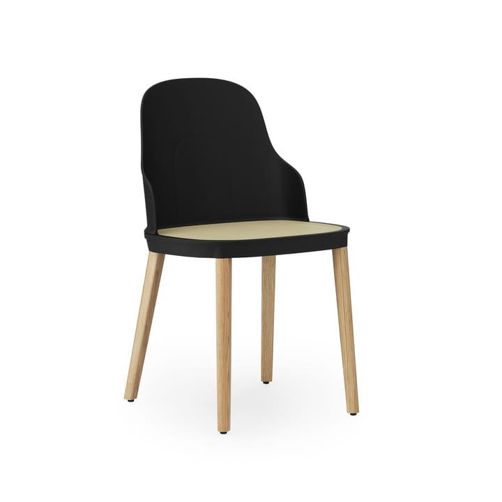 Allez moulded wicker chair - Black-oak - Normann Copenhagen