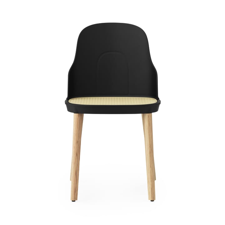 Allez moulded wicker chair, Black-oak Normann Copenhagen