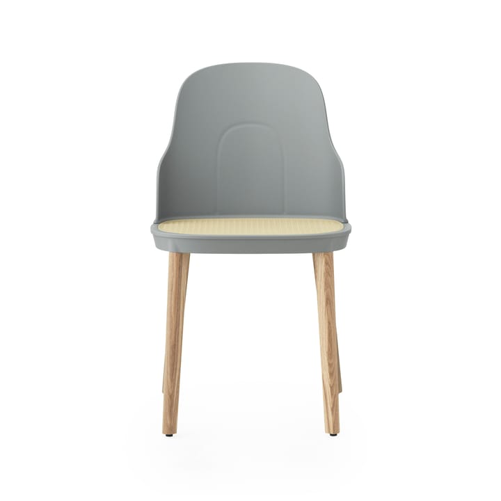 Allez moulded wicker chair, grey-oak Normann Copenhagen