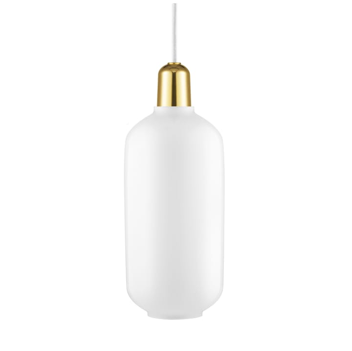 Amp lamp large, white-brass Normann Copenhagen