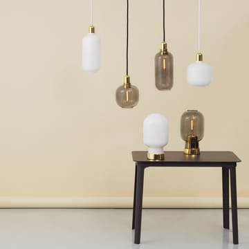 Amp lamp large - white-brass - Normann Copenhagen