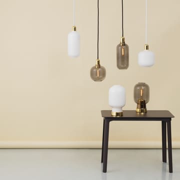 Amp lamp small - white-brass - Normann Copenhagen