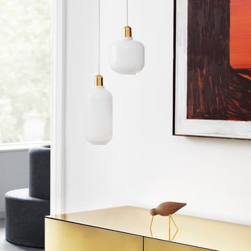 Amp lamp small - white-brass - Normann Copenhagen