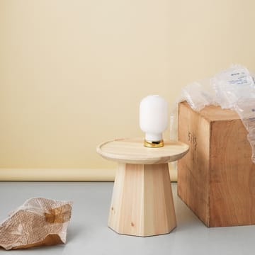 Amp table lamp - white-brass - Normann Copenhagen