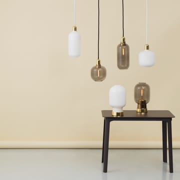 Amp table lamp - white-brass - Normann Copenhagen