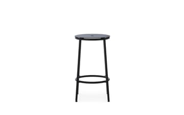 Circa barstool 65 cm - Black aluminium - Normann Copenhagen