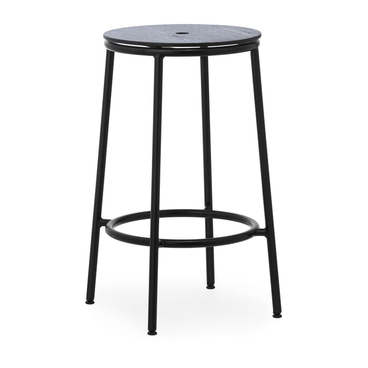 Circa barstool 65 cm - Black oak - Normann Copenhagen