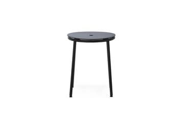 Circa stool 45 cm - Black aluminium - Normann Copenhagen