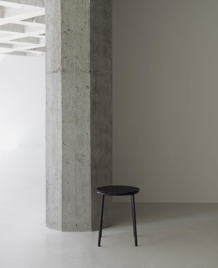 Circa stool 45 cm, Black aluminium Normann Copenhagen