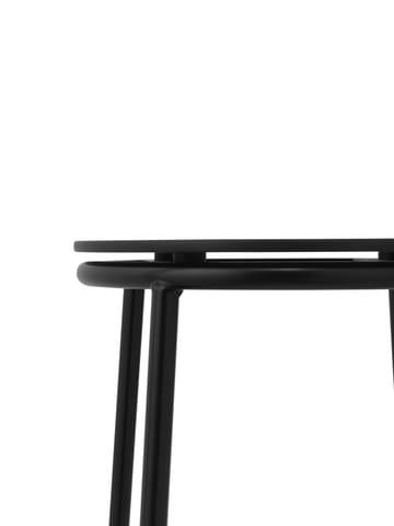 Circa stool 45 cm - Black oak - Normann Copenhagen