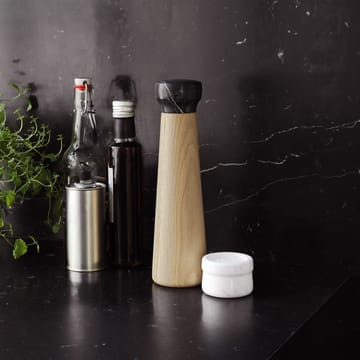 Craft pepper mill oak-black marble - large - Normann Copenhagen