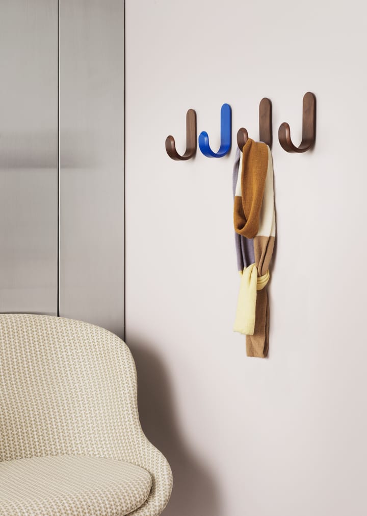 Curve hook, blue Normann Copenhagen