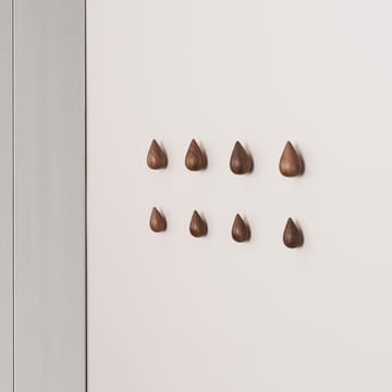 Dropit knob 2-pack walnut - large - Normann Copenhagen