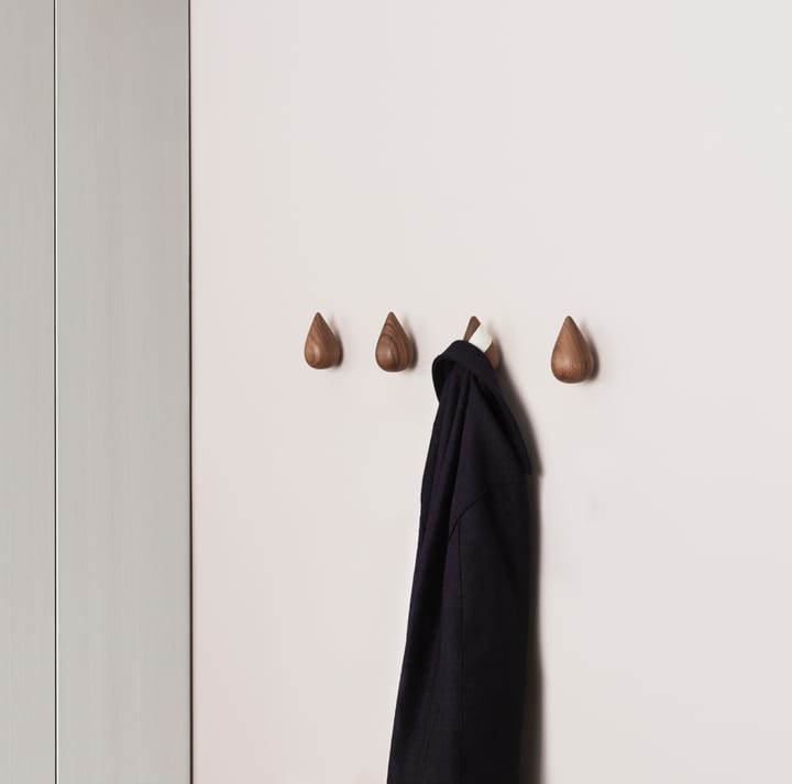 Dropit knob 2-pack walnut, large Normann Copenhagen