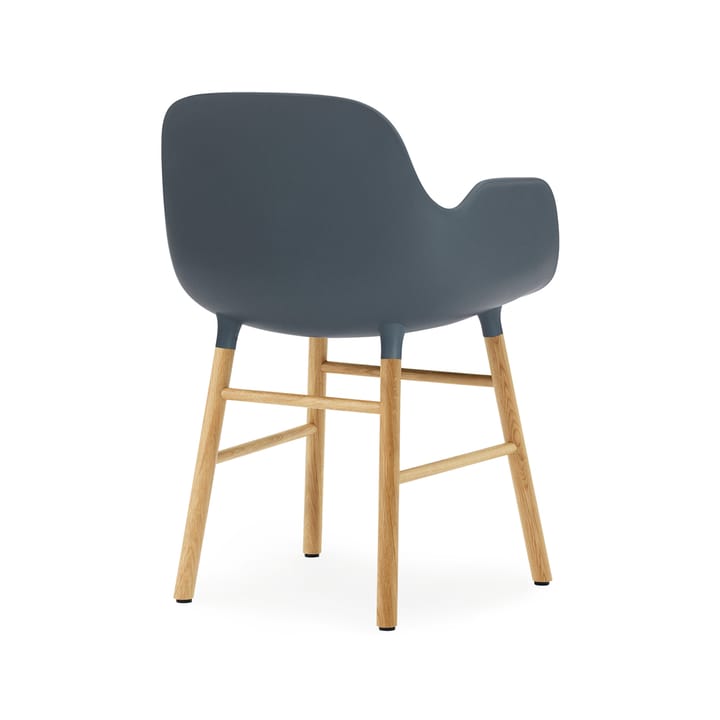 Form armchair, Blue, oak legs Normann Copenhagen