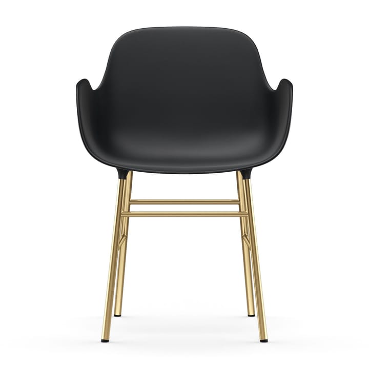 Form armchair bronze legs, Black Normann Copenhagen