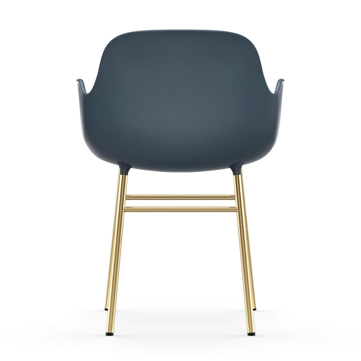 Form armchair bronze legs, Blue Normann Copenhagen