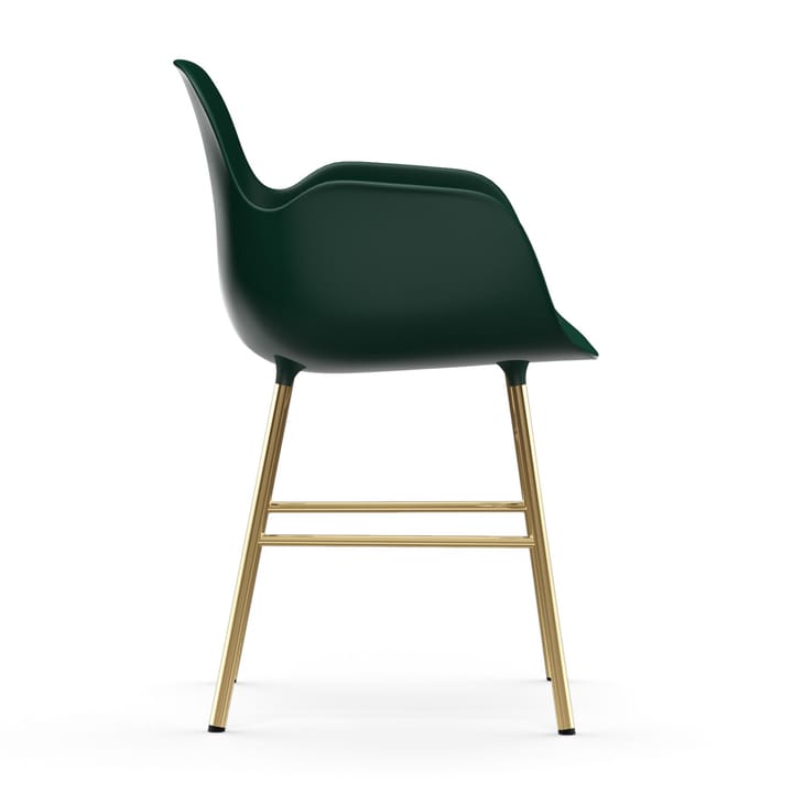 Form armchair bronze legs, Green Normann Copenhagen