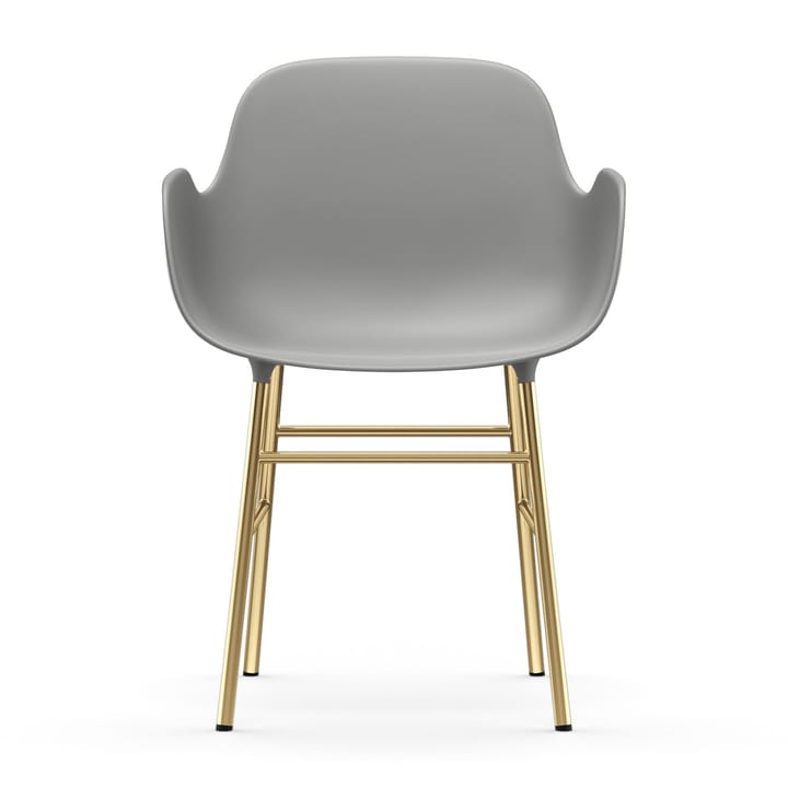 Form armchair bronze legs, Grey Normann Copenhagen