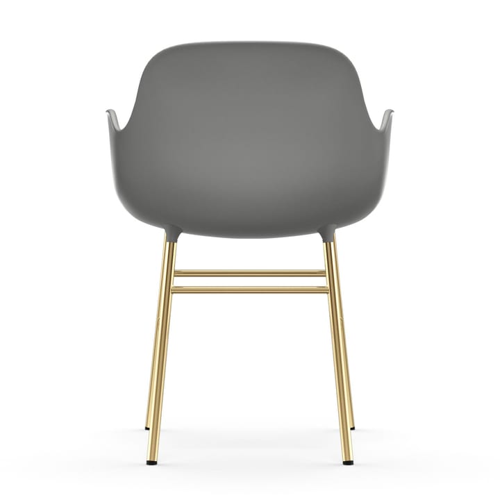 Form armchair bronze legs, Grey Normann Copenhagen