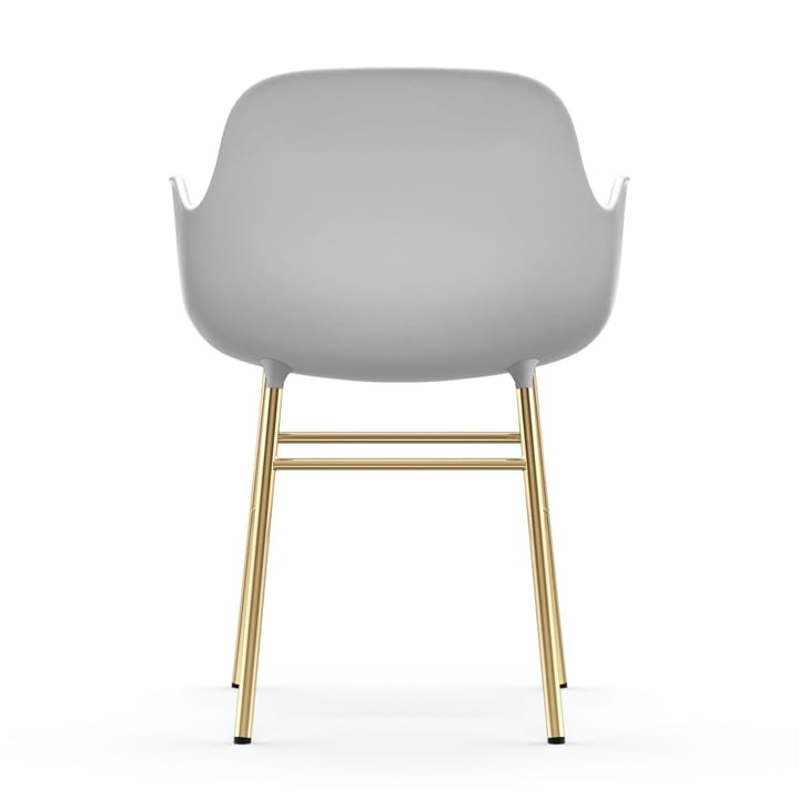 Form armchair bronze legs, White Normann Copenhagen