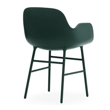 Form armchair metal legs - Green - Normann Copenhagen