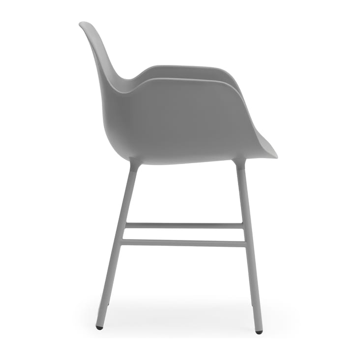 Form armchair metal legs, Grey Normann Copenhagen