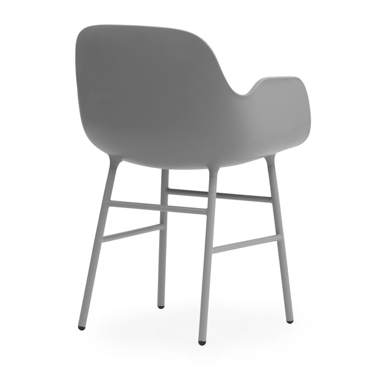 Form armchair metal legs, Grey Normann Copenhagen