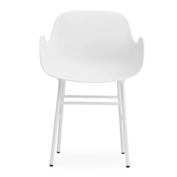 Form armchair metal legs - White - Normann Copenhagen