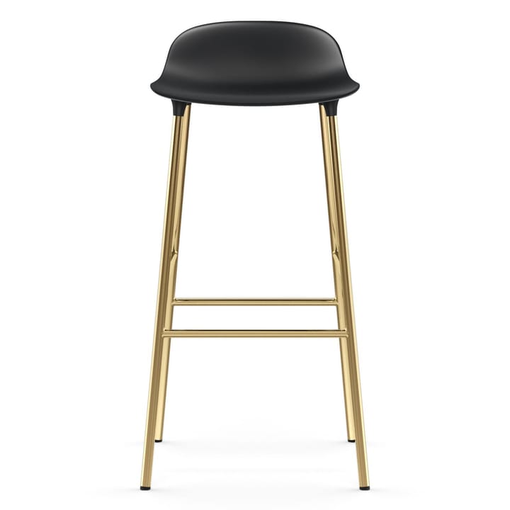 Form barstool bronze lege 75 cm, Black Normann Copenhagen