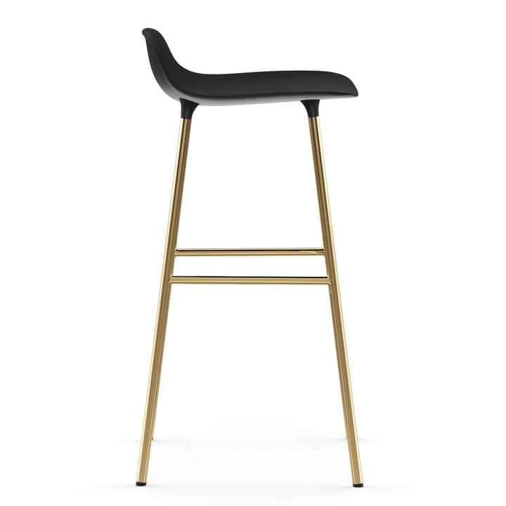 Form barstool bronze lege 75 cm, Black Normann Copenhagen