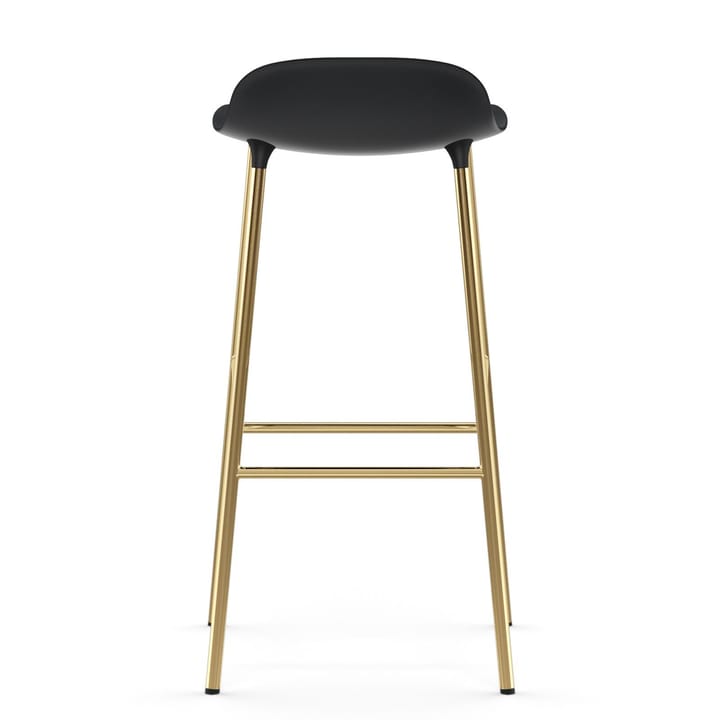 Form barstool bronze lege 75 cm, Black Normann Copenhagen