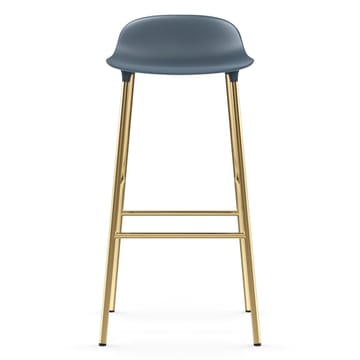 Form barstool bronze lege 75 cm - Blue - Normann Copenhagen