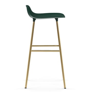 Form barstool bronze lege 75 cm - Green - Normann Copenhagen