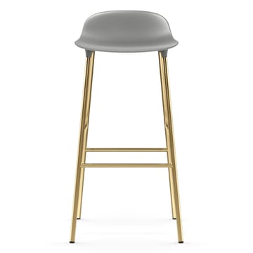 Form barstool bronze lege 75 cm - Grey - Normann Copenhagen