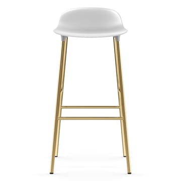 Form barstool bronze lege 75 cm - White - Normann Copenhagen