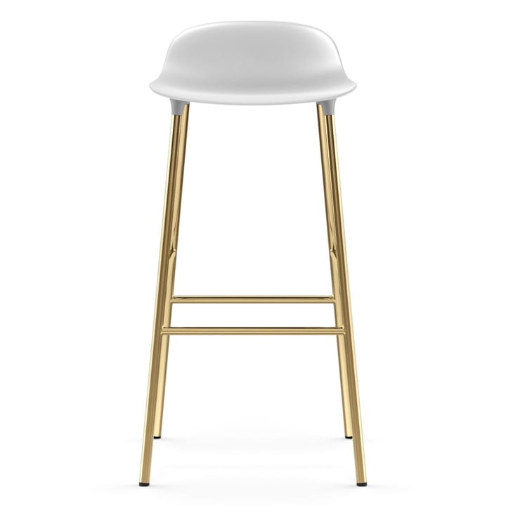 Form barstool bronze lege 75 cm, White Normann Copenhagen