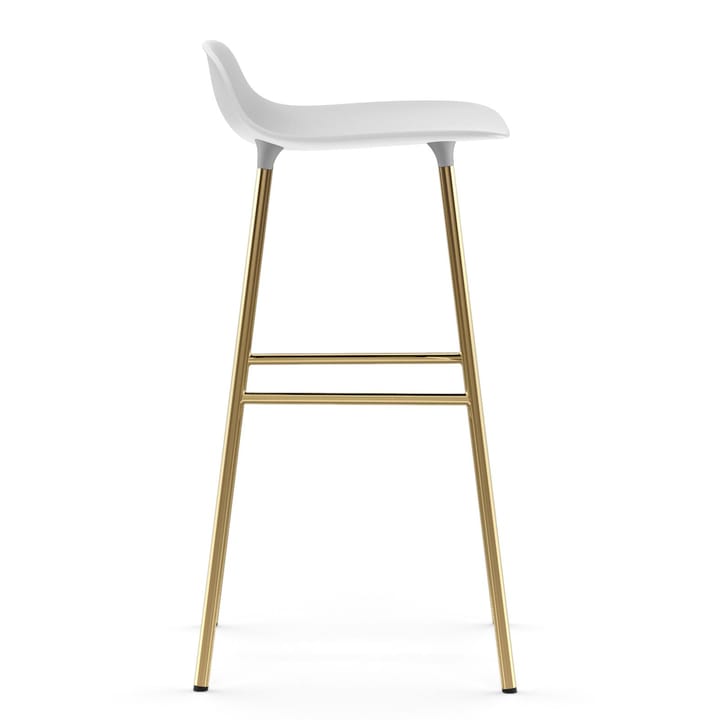 Form barstool bronze lege 75 cm, White Normann Copenhagen