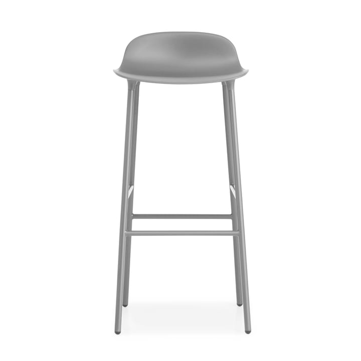 Form barstool metal legs 75 cm, Grey Normann Copenhagen