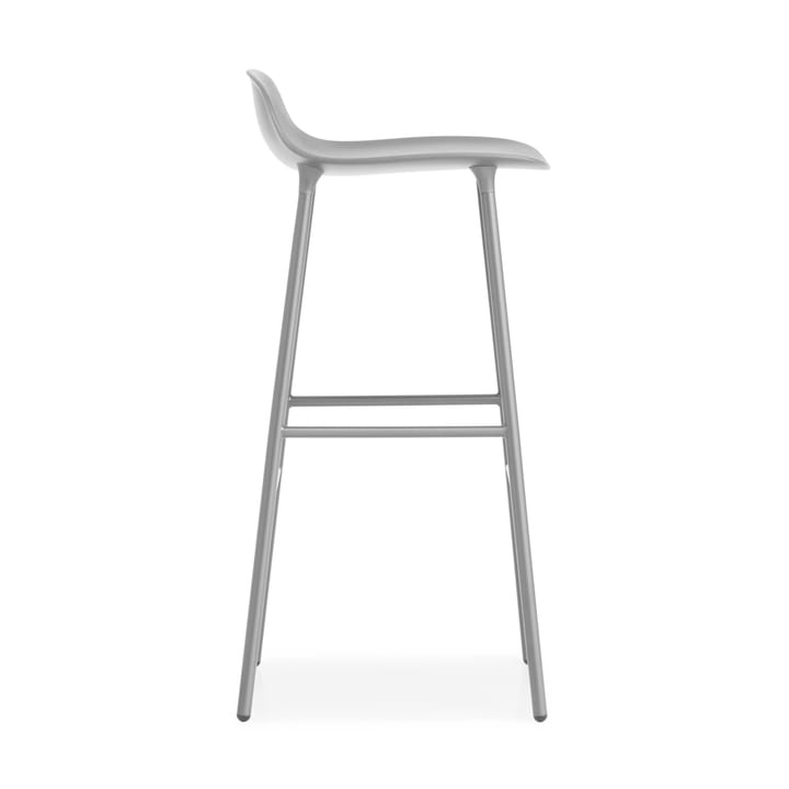 Form barstool metal legs 75 cm, Grey Normann Copenhagen