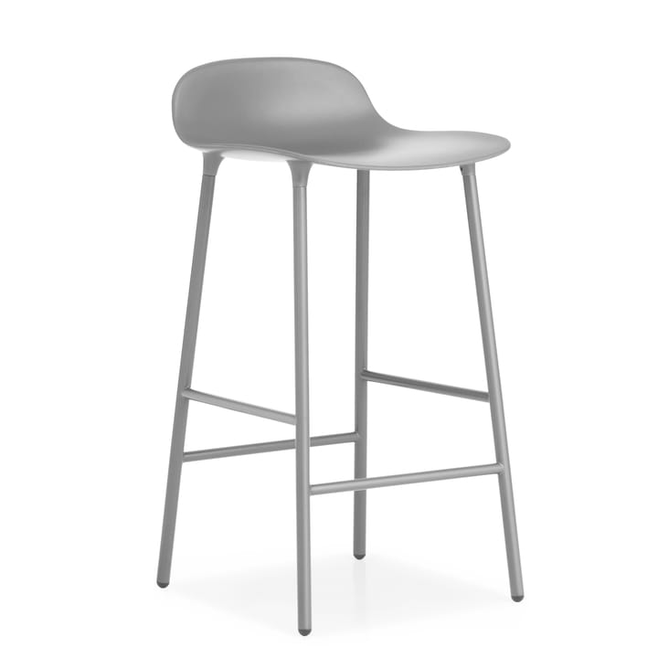 Form barstool metal legs - Grey - Normann Copenhagen